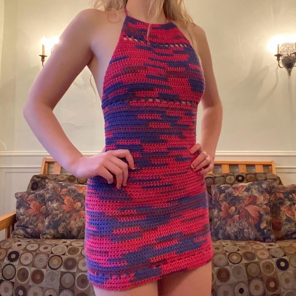 Handmade Crochet Dress Halter